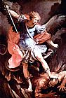 Guido Reni Famous Paintings - The Archangel Michael